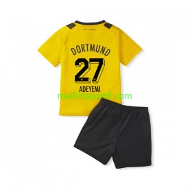 Maillot de Foot Borussia Dortmund Karim Adeyemi 27 Enfant Domicile 2022/23